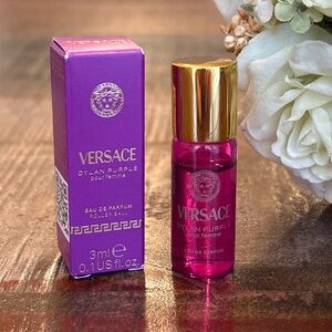 NEW Versace DYLAN PURPLE Fragrance ROLLER BALL Mini!